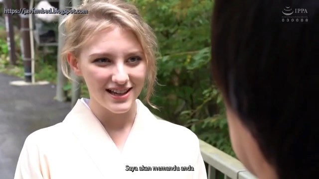 video best viral bule cantik jatuh cinta sama jepang
